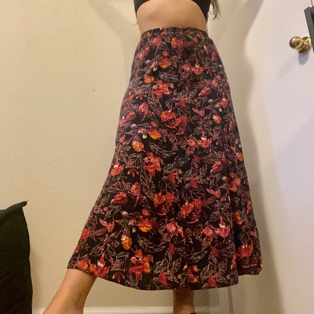 Long flowy skirt